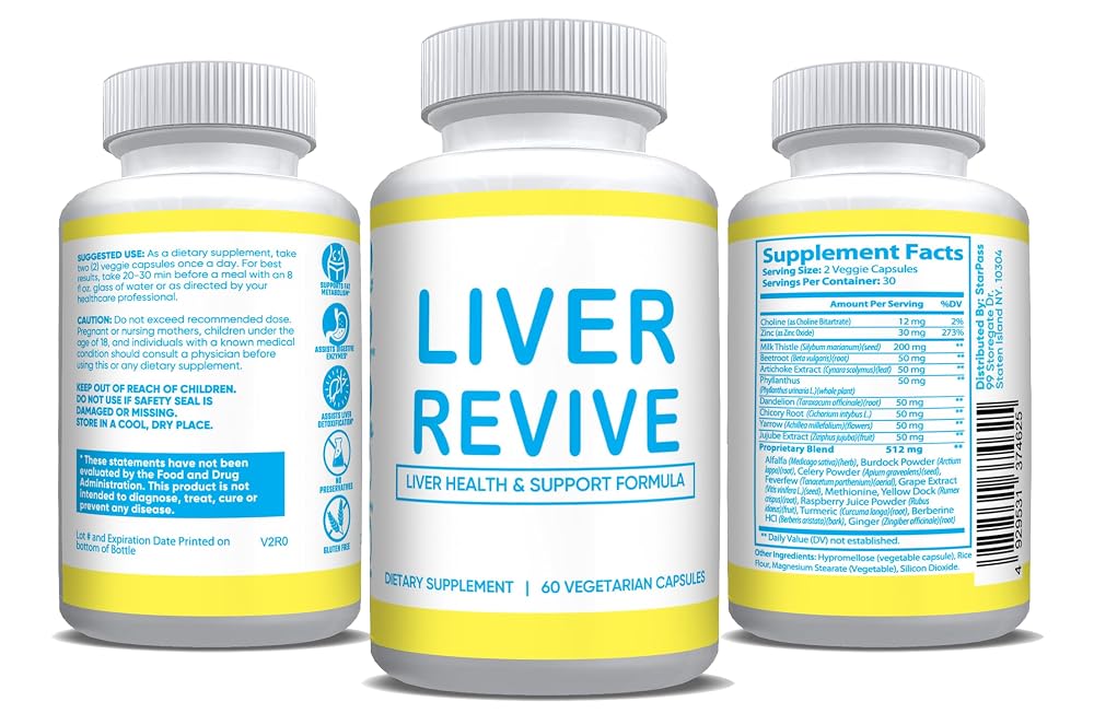 StarPass Labs Liver Revive Natural Detox Support Formula - image 2