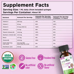 Wellements Organic Liquid Baby Multivitamin Drops Cherry - 1 Fl Oz - image 3