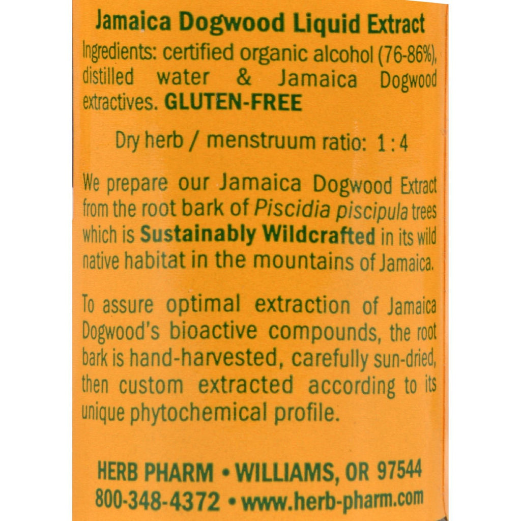 Herb Pharm Jamaica Dogwood Extract for Minor Pain - 1 Ounce
