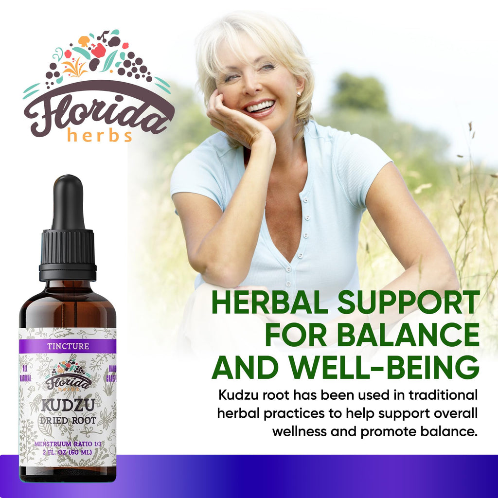 Florida Herbs Kudzu Extract Organic Supplement - 2 fl oz - image 3