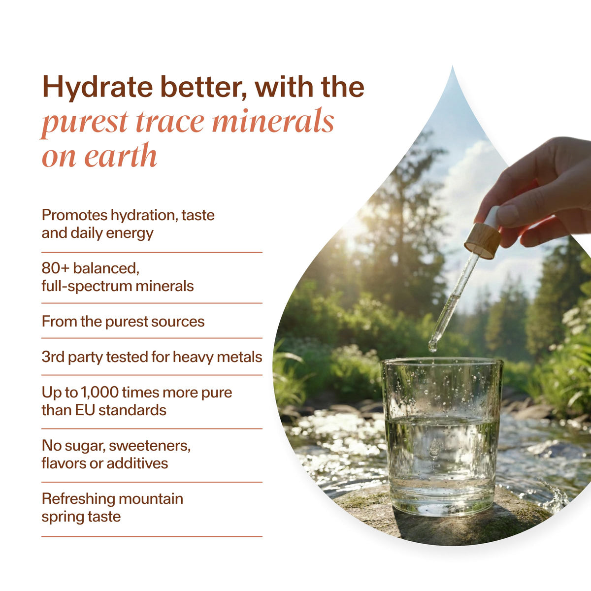 MAYU Trace Mineral Drops - 80+ Full-Spectrum Ionic Minerals for Water