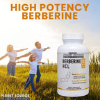 Planet Source Berberine HCl 1200 mg per Serving - 60 Capsules - image 3