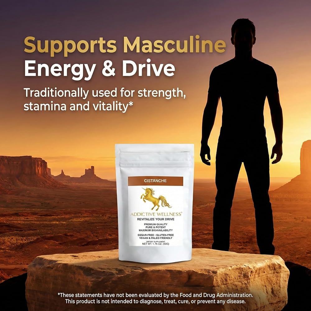 Addictive Wellness Cistanche Extract Powder 10:1 - 50g - image 7