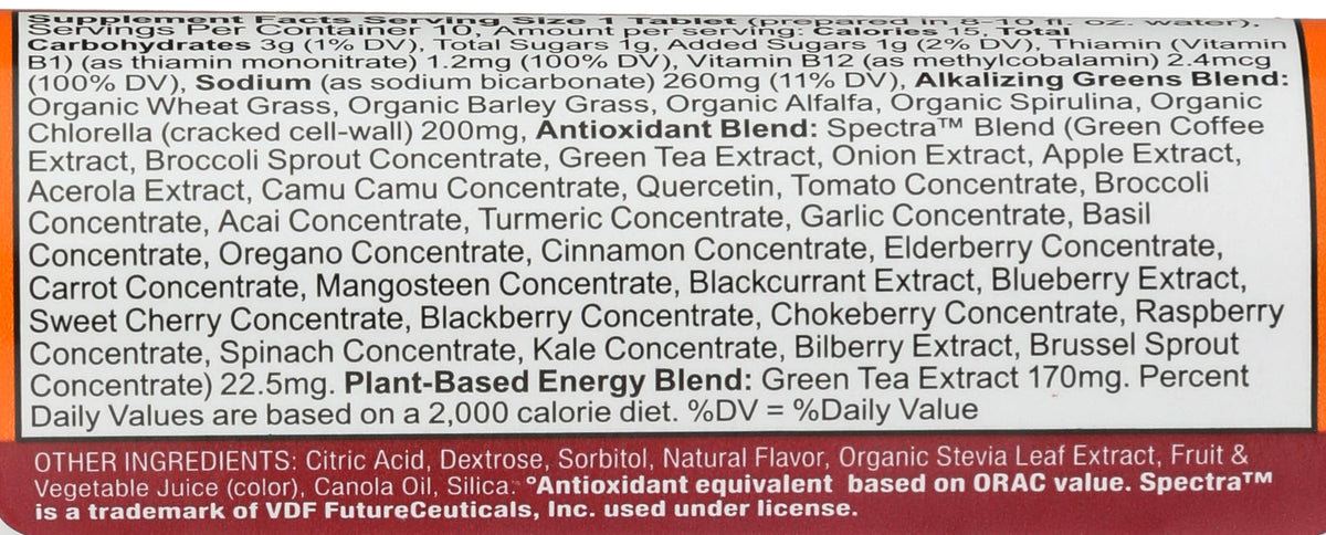 Amazing Grass Tropical Energy Green Superfood - 10 Tablets - image 4