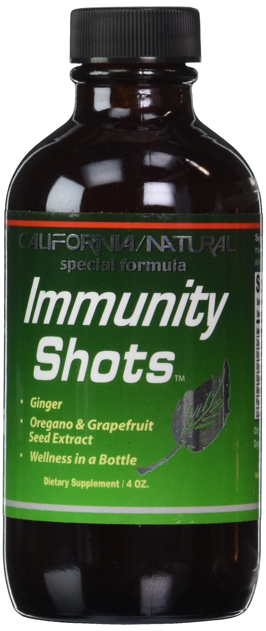 California Natural Immunity Shots Immune System Support - 4 Fl Oz