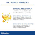 BioEmblem Omega-3 Fish Oil 2000mg - Small Softgels