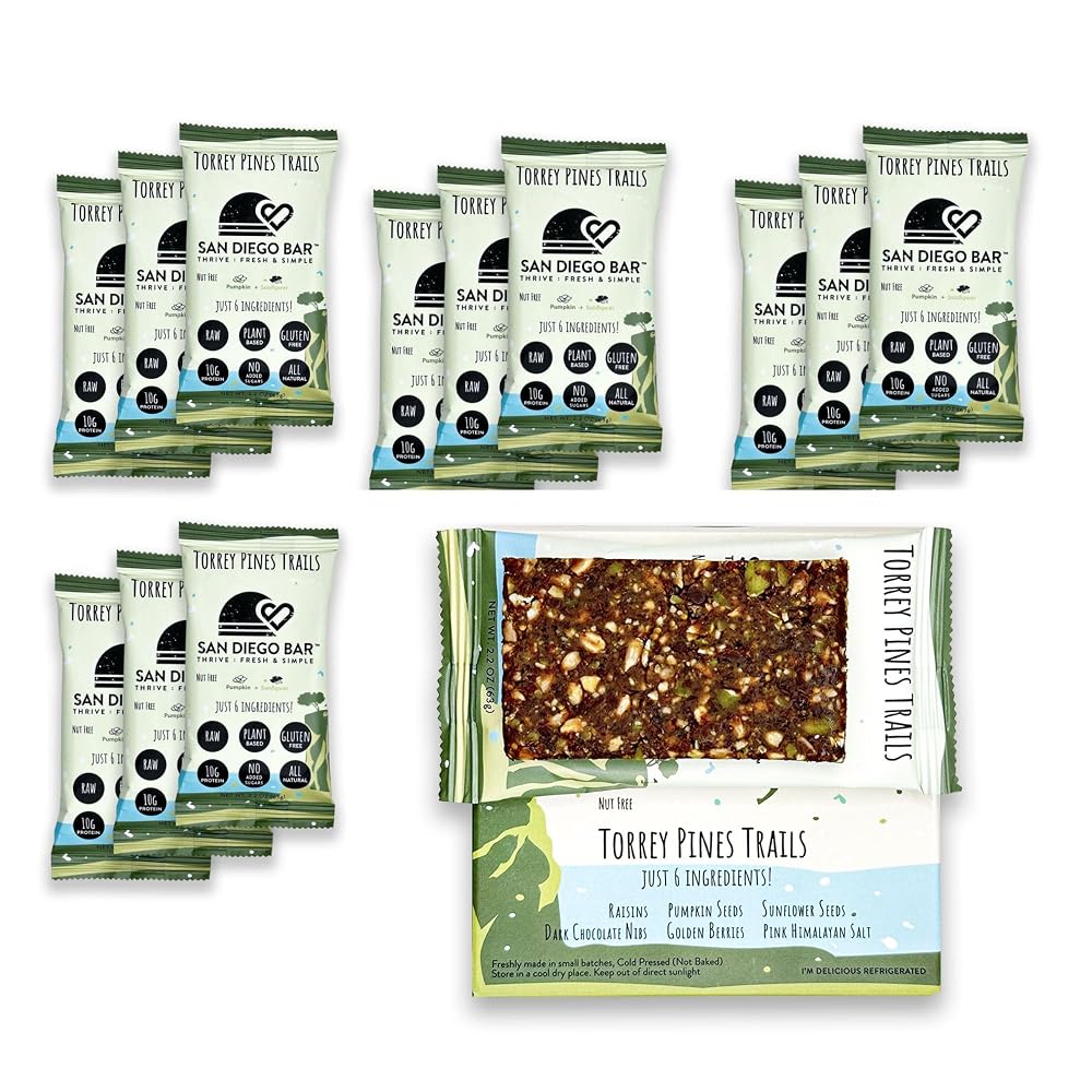 SAN DIEGO BAR Vegan, Healthy All-Natural Energy & Performance Meal Bar - image 3