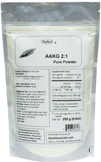 NuSci AAKG L-Arginine Alpha Ketoglutarate Powder - 250g