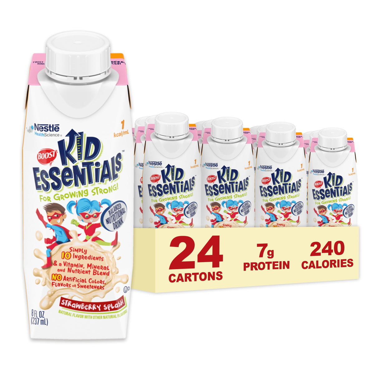 BOOST KID ESSENTIALS 1.0 24 x 8 fl oz carton