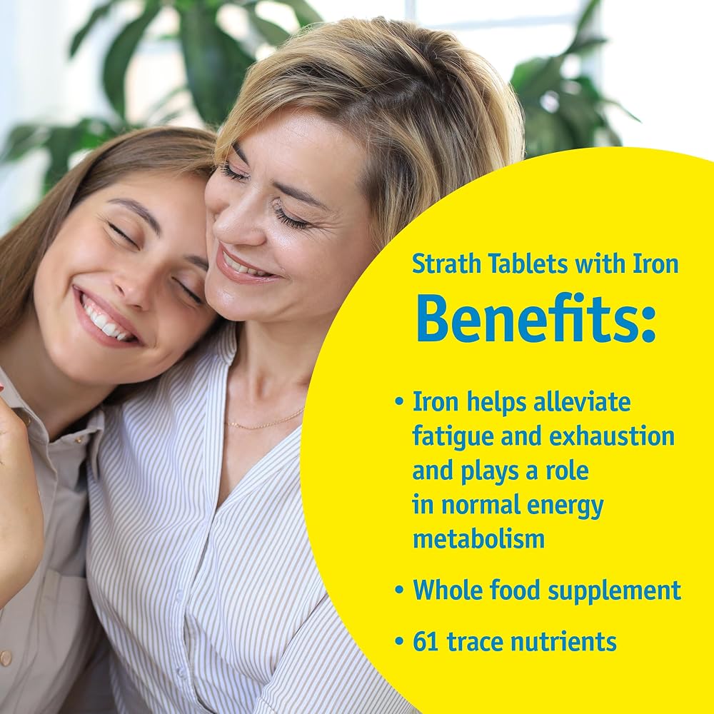 Bio-Strath Fermented Nutritional Yeast with Iron & Koji - 30 Tablets - image 2