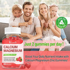 Vazatisi Calcium Magnesium Zinc Gummies with Vitamin D3 & K2 - 120 Gummies - image 5