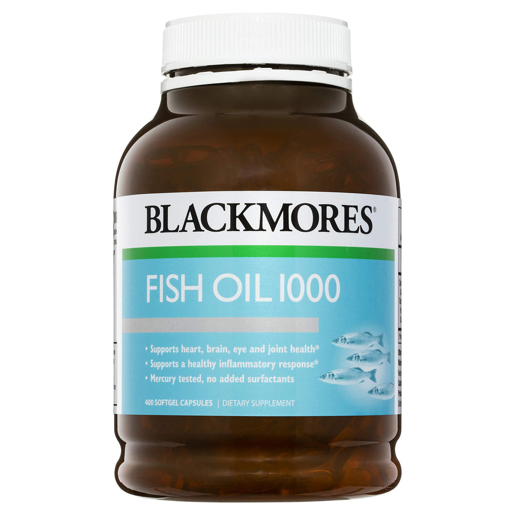 Blackmores Fish Oil 1000 Omega-3 - 400 Capsules