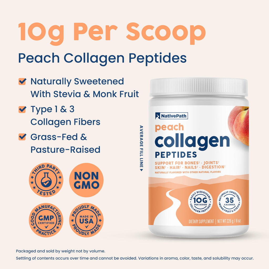 NativePath Collagen Peptides, 20 Servings
