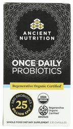 Ancient Nutrition Probiotics Daily 25B - 30 Count
