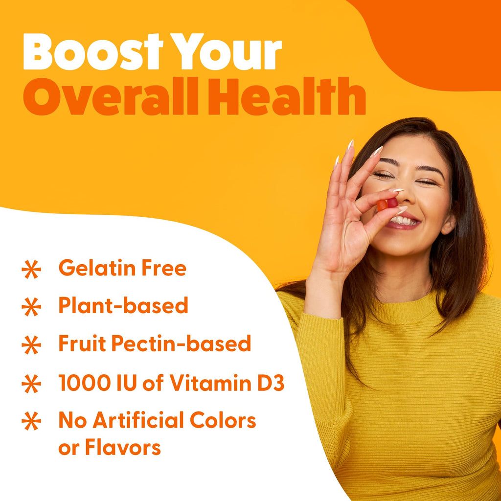 Feel Great Vitamin D Gummies for Adults Immune Support - 90 Gummies - image 6