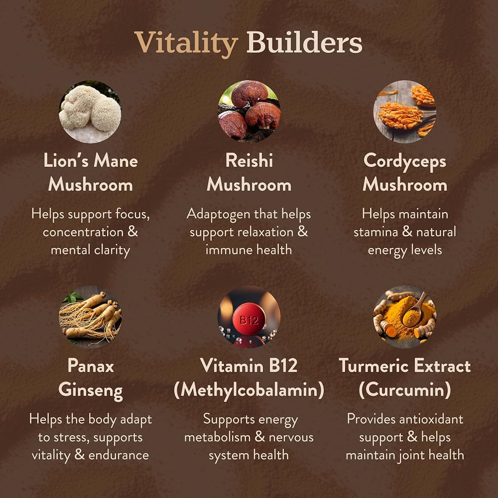 More. Longevity & Wellbeing Vitality Blend Drink Mix