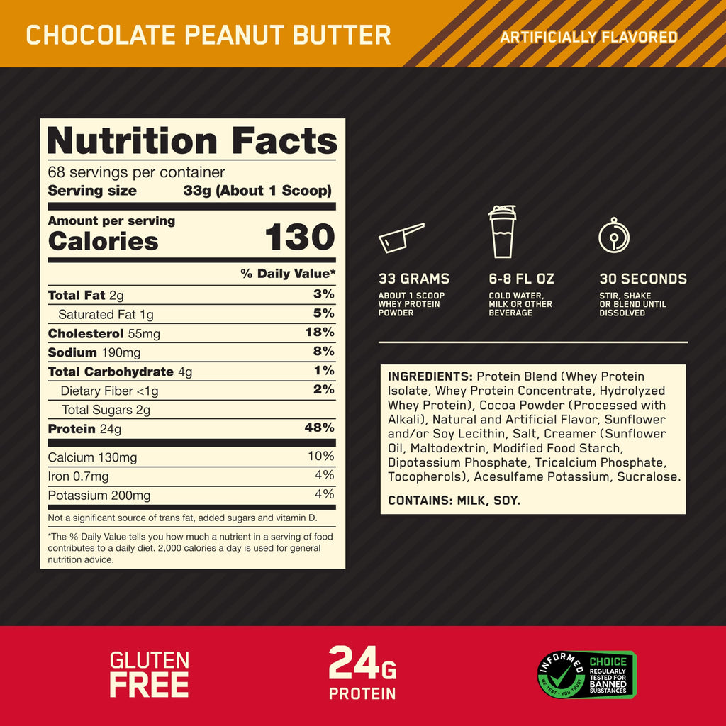 Optimum Nutrition Protein Supplement Powder