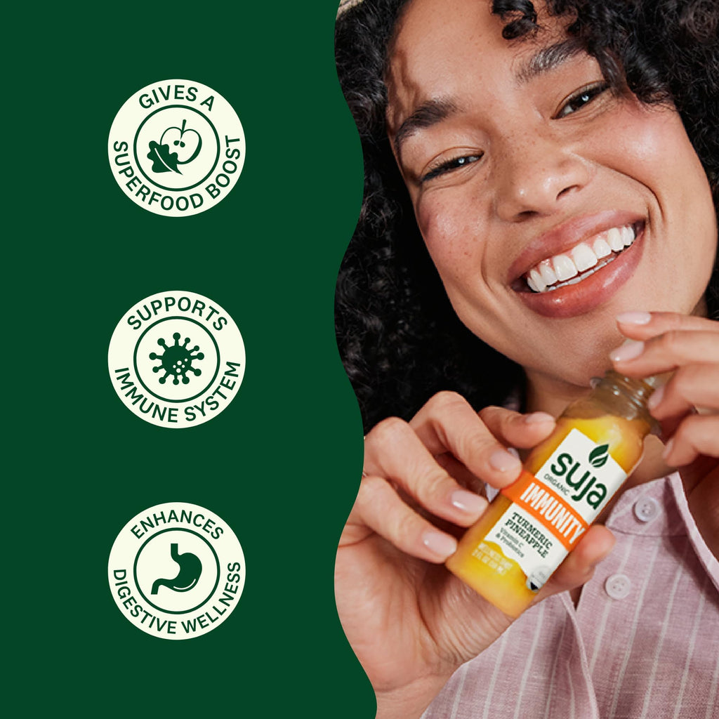 Suja Organic Immunity Defense Shot with Turmeric & Ginger - 10 Pack - image 3