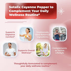 Sotalix Cayenne Pepper Complex 960 mg with Ginger & Turmeric - 150 Capsules - image 3