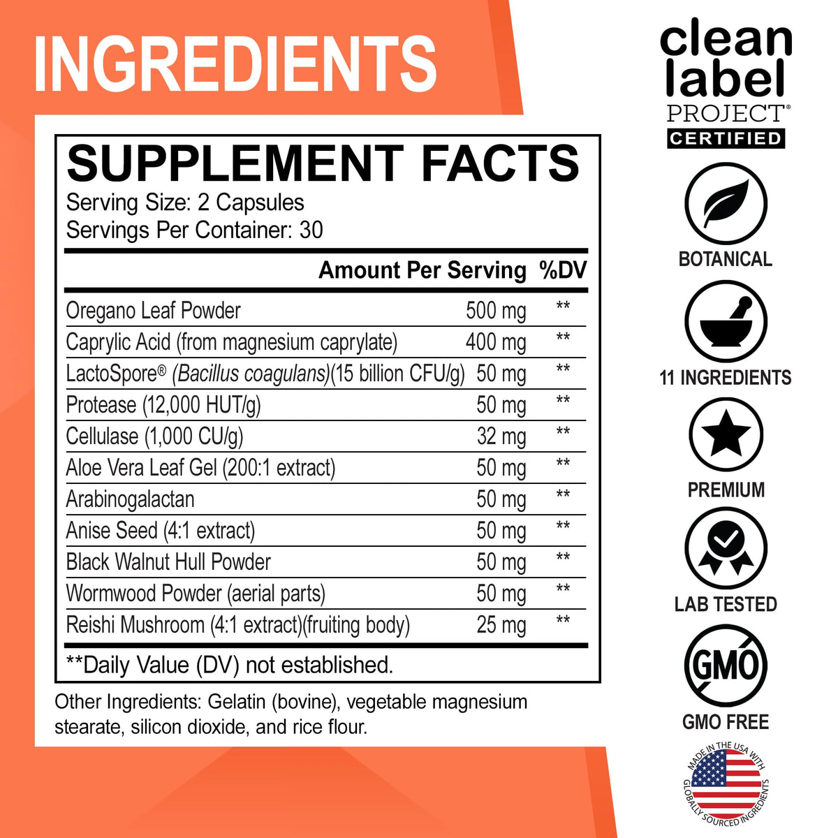 DR. BO Candi Cleanse Support Supplement Balance Control - 60 Capsules - image 6