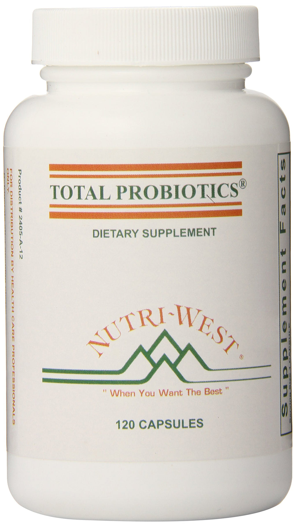 nutri-west Total Probiotics - 120 Capsules