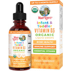 MARYRUTH'S Organic Infant & Toddler Vitamin D3 Liquid Drops - 0.5 oz