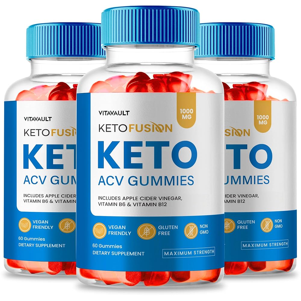 Vitavault Keto Fusion ACV Gummies 1000 mg - 180 Gummies