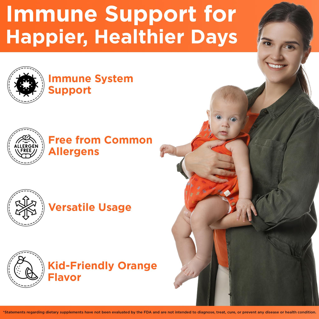 Wellements Organic Kids Immune Support Syrup Vitamin C & Zinc - 4 Fl Oz - image 2