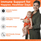 Wellements Organic Kids Immune Support Syrup Vitamin C & Zinc - 4 Fl Oz - image 2