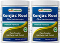 Best Naturals Konjac Glucomannan Root Powder 2000 mg - 2 Pound