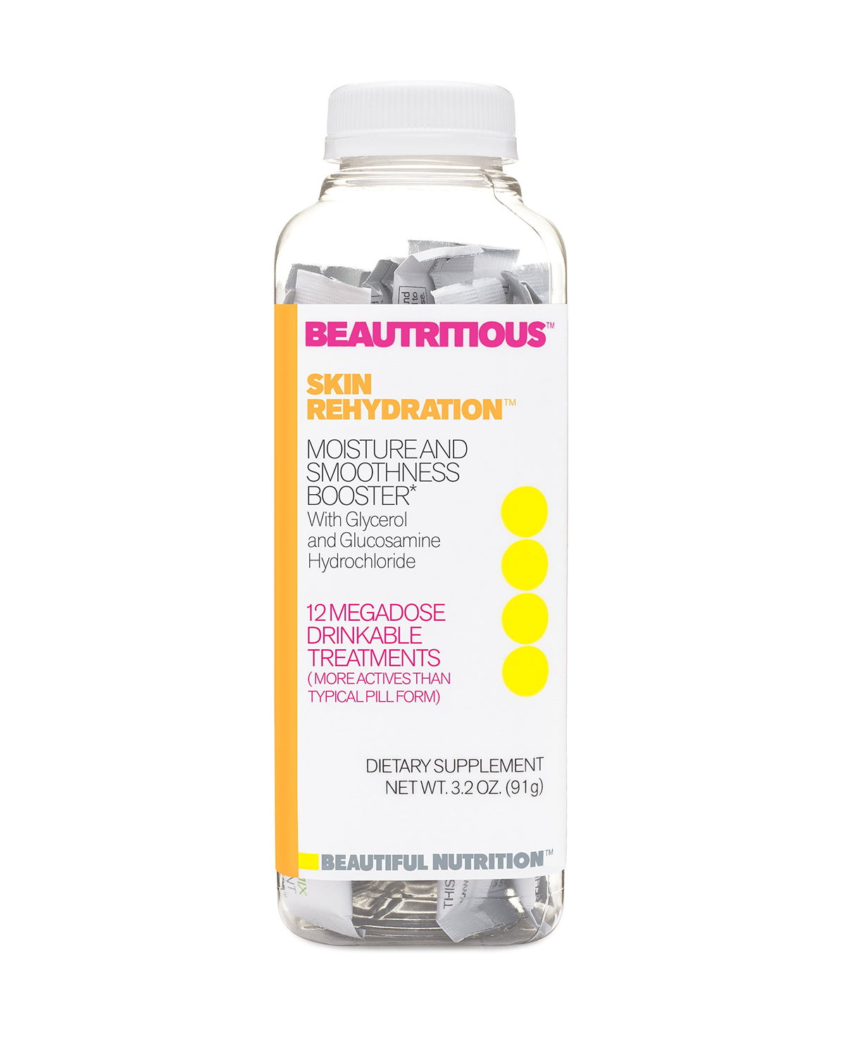 Beautiful Nutrition Skin Rehydration Drink Mix - 12 Count