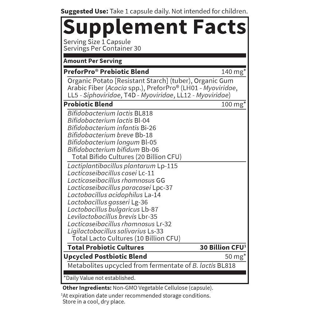 Garden of Life Dr Formulated Once Daily 3-in-1 Probiotics - 30 Billion CFU - image 5