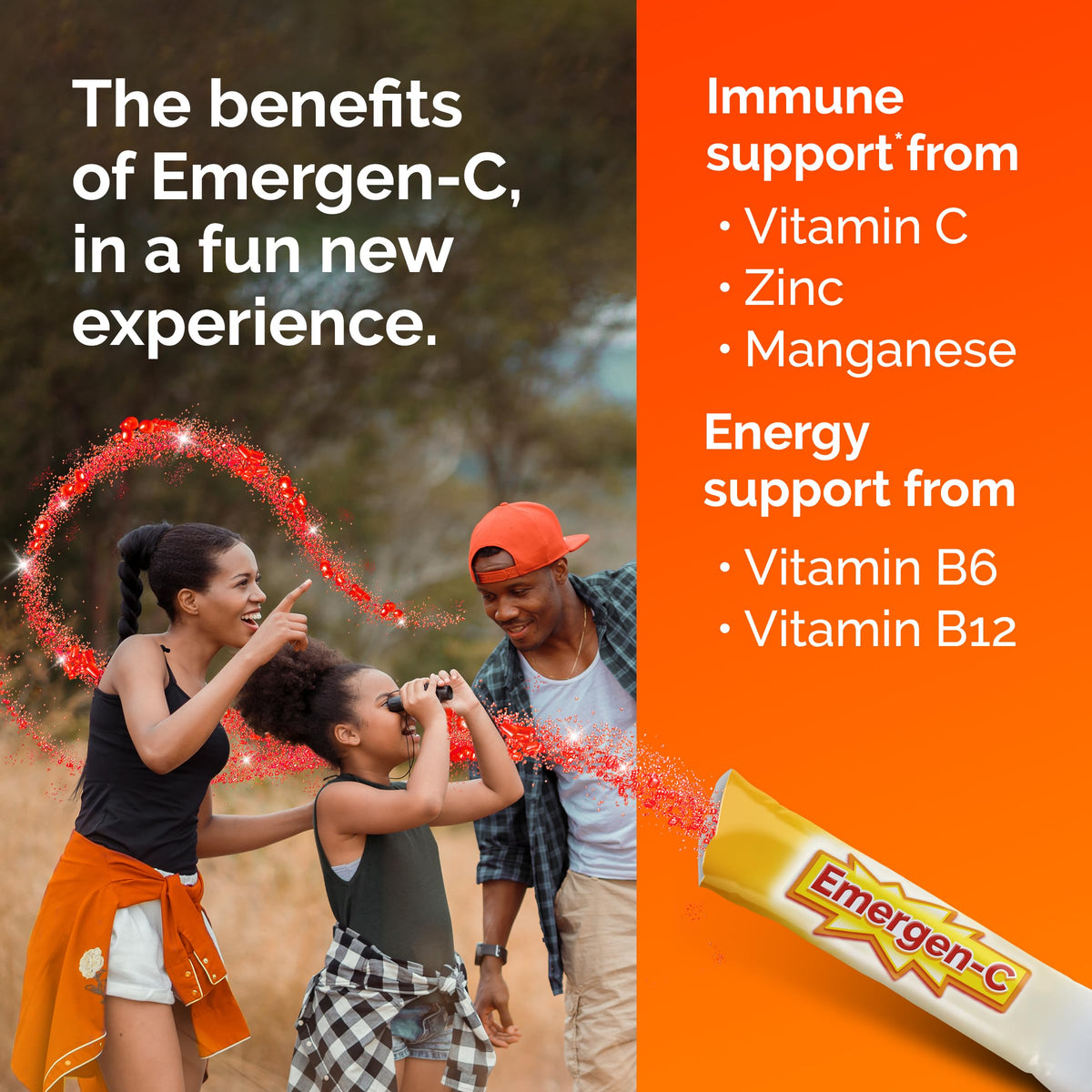 Emergen-C Kidz Vitamin C 250mg Crystals Strawberry - 56 Packets - image 4