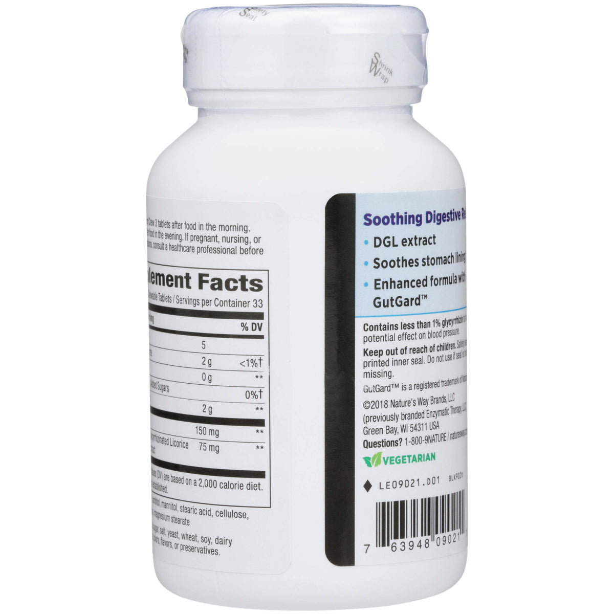 Enzymatic Therapy DGL Chewable Tablets - 100 Tablets - image 2