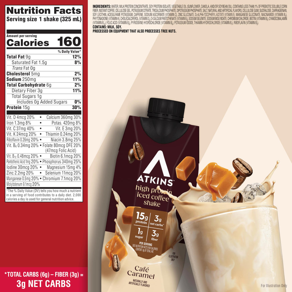 Atkins Chai Tea Latte Protein Shake
