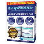 Lipozene Weight Loss Supplement Appetite Control - 120 Capsules