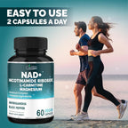 Organic Cadane Nicotinamide Riboside with L-Carnitine - 60 Capsules - image 6