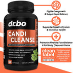 DR. BO Candi Cleanse Support Supplement Balance Control - 60 Capsules - image 2