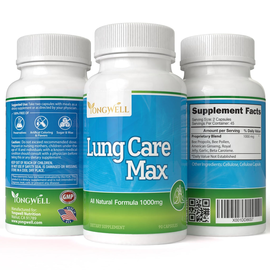 VitaVita Lung Care Max Antioxidant Formula - 90 Capsules - image 5