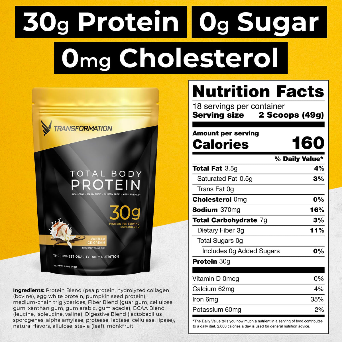 SPR BODY Transformation Protein Super Blend