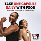 10X Health Zinc 30mg Immune Support - 60 Capsules - image 4