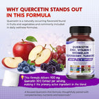 PeakPury Quercetin 14-in-1 Formula with Zinc & Elderberry - 150 Capsules - image 3