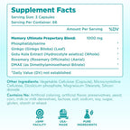 Clear Formulas Phosphatidylserine Brain Support - 200 Capsules - image 2