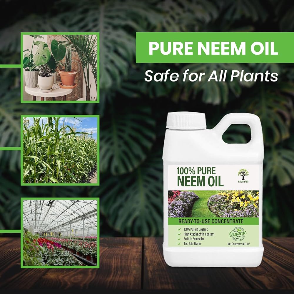 Nature's Will Pure Neem Oil Concentrate - 8 oz - image 5