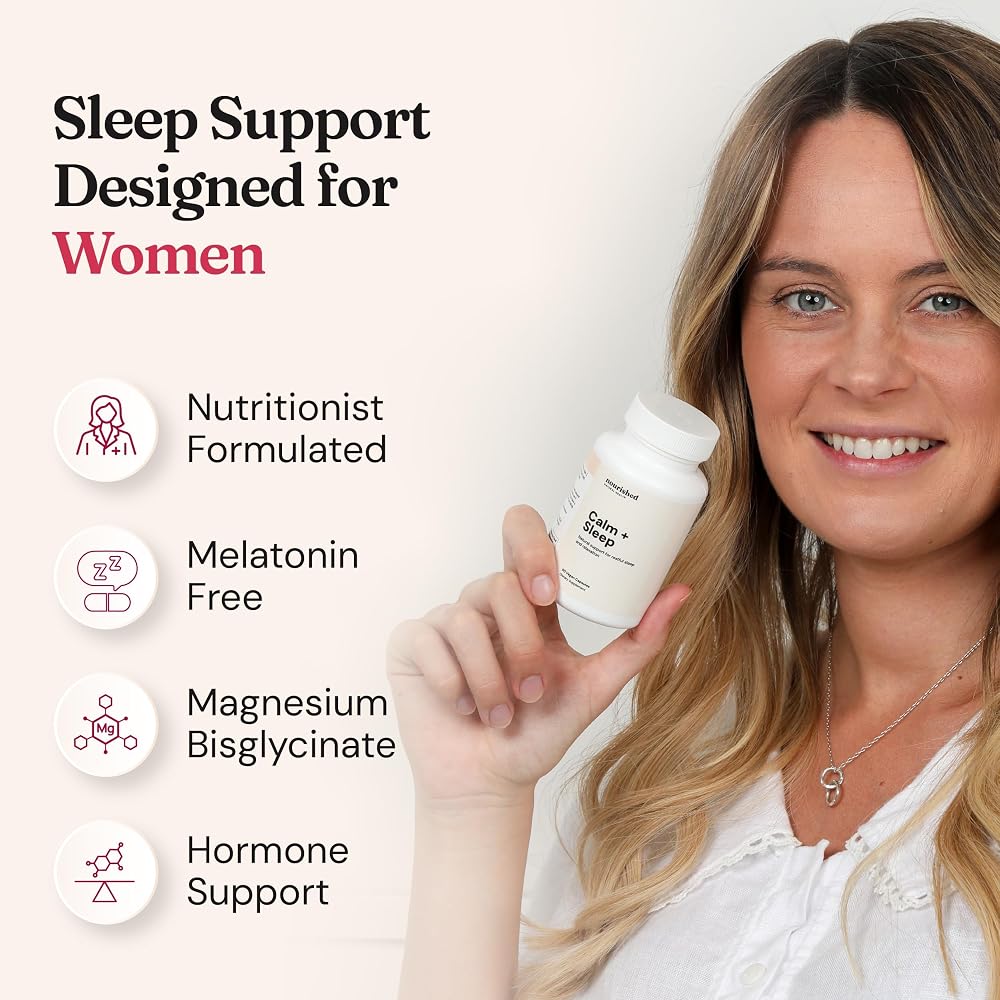 Nourished Melatonin-Free Calm + Sleep Support for Women