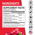 DR. BO D-Mannose 500mg Capsules for Urinary Tract Health - image 6