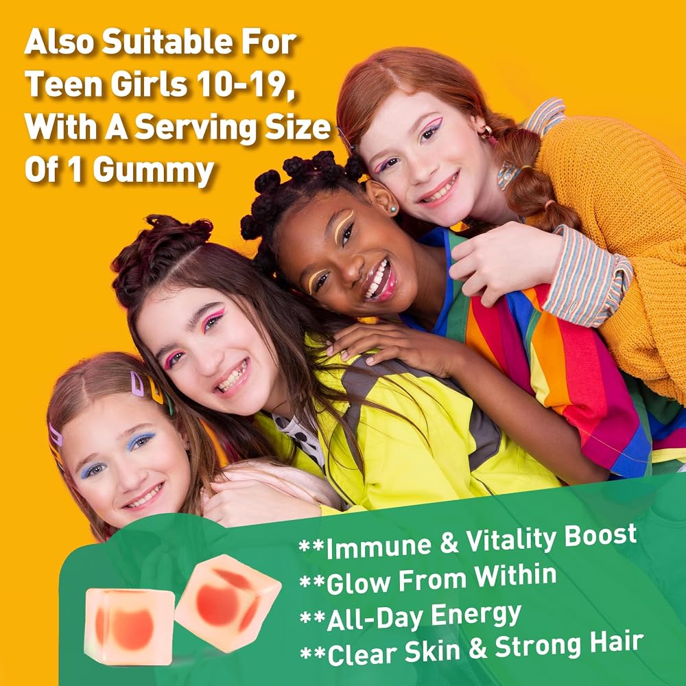 Nextdia Vitamin C Gummies for Women with 5000IU D3 & Zinc