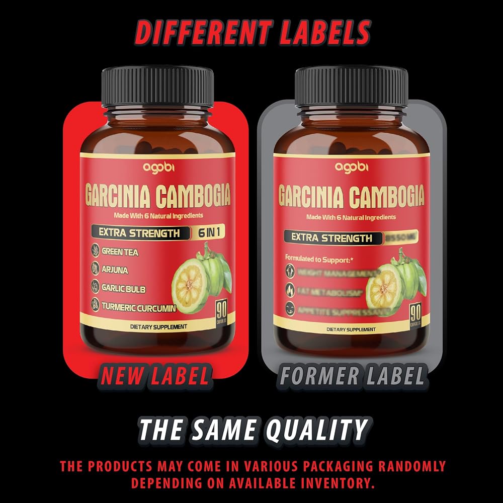 agobi Pure Garcinia Cambogia with Green Tea & Turmeric - 90 Capsules - image 8