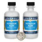 Loudwolf Potassium Alum Fine Powder Food Grade - 8 Ounces