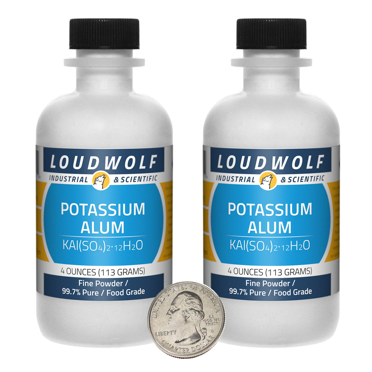 Loudwolf Potassium Alum Fine Powder Food Grade - 8 Ounces